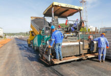 Concluída a pavimentação da marginal sul do Túnel de Taguatinga