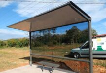 População de Ponte Alta ganha 35 novos abrigos de passageiros