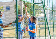 Praça em Taguatinga é recuperada por alunos de programa de qualificação