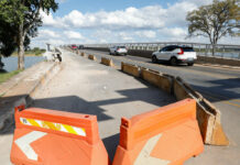 Ponte Honestino Guimarães reaberta ao trânsito nesta sexta-feira (9)