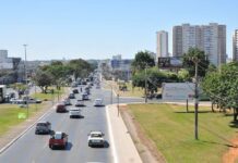 Obras e BRT interditam cruzamento em Taguatinga nesta segunda (26)