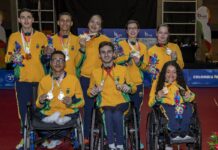 Brasil fica a uma medalha da 500ª na história do Parapan de Jovens