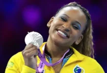 Rebeca Andrade conquista prata no Mundial de Ginástica Artística
