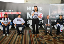 Campanha em terminais incentiva denúncias de violência contra mulheres