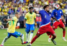 Brasil e EUA empatam em amistoso antes da Copa América