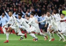 Real Madrid elimina Atlético de Madrid nos pênaltis e avança às quartas da Champions League