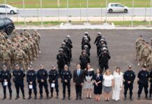 Policiais são homenageados por evitar feminicídios durante a semana
