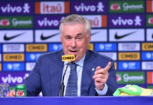 Ancelotti esclarece ausência de Neymar na convocação da seleção