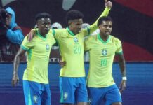 Brasil estreia ciclo de amistosos com goleada sobre a Coreia do Sul